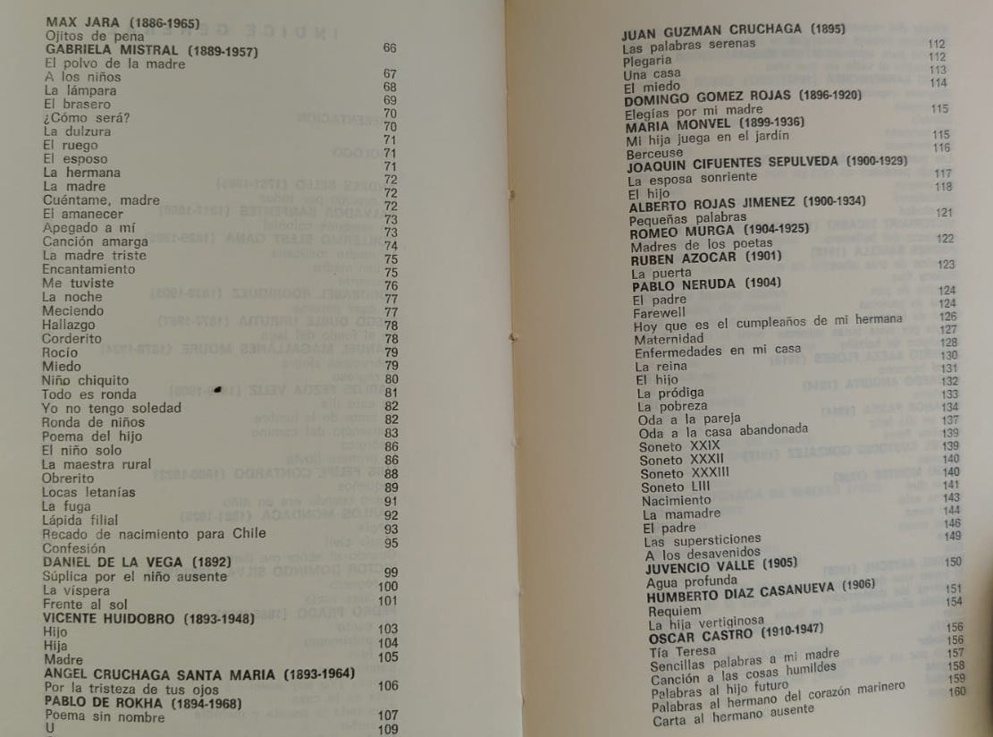 Poesía Hogareña Antología Chilena , Lo mas Grande en poesía Nacional