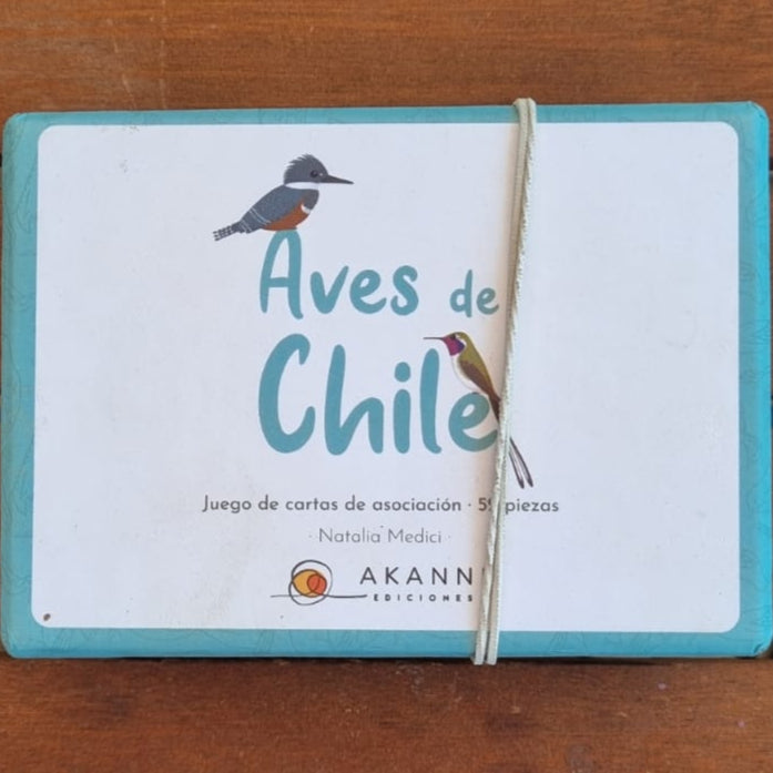Aves de Chile  Juego de cartas de asociación