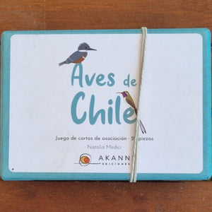 Aves de Chile  Juego de cartas de asociación