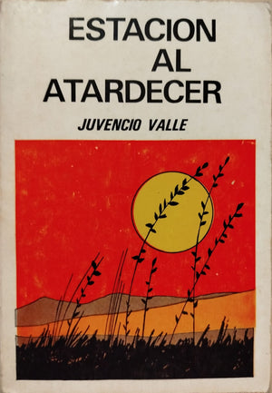 Estación al atardecer