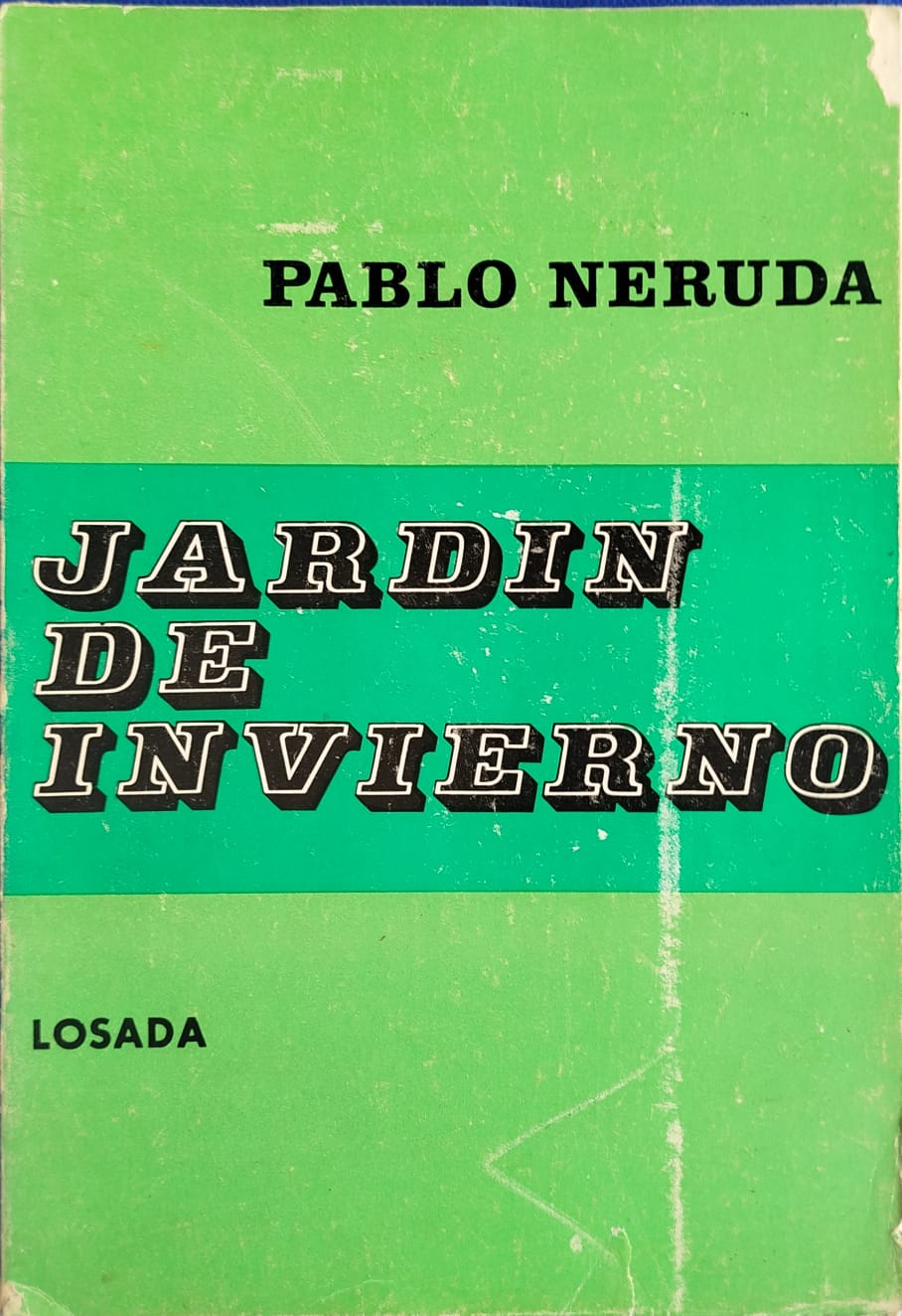 Jardín de Invierno   -  Primera edición  -   Obra Póstuma