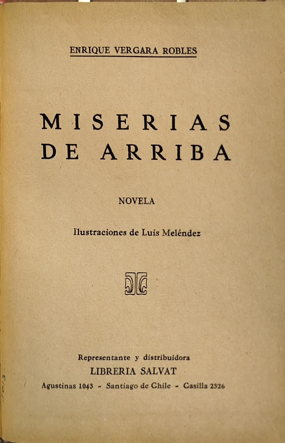 Miserias de arribas