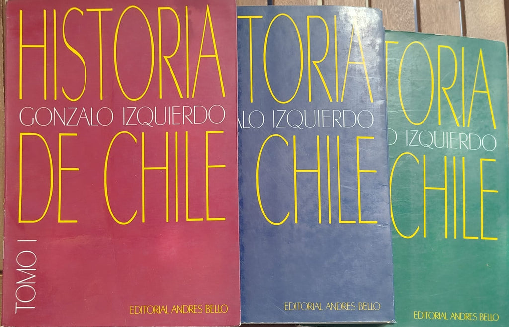 Historia de Chile - 3 tomos