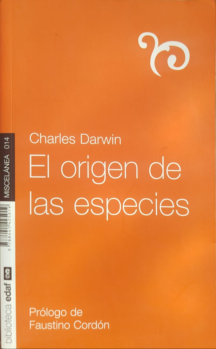 El Origen de las Especies