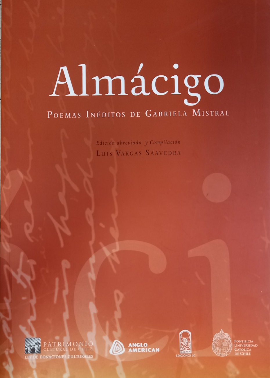 Almácigo, poemas ineditos de Gabriela Mistral