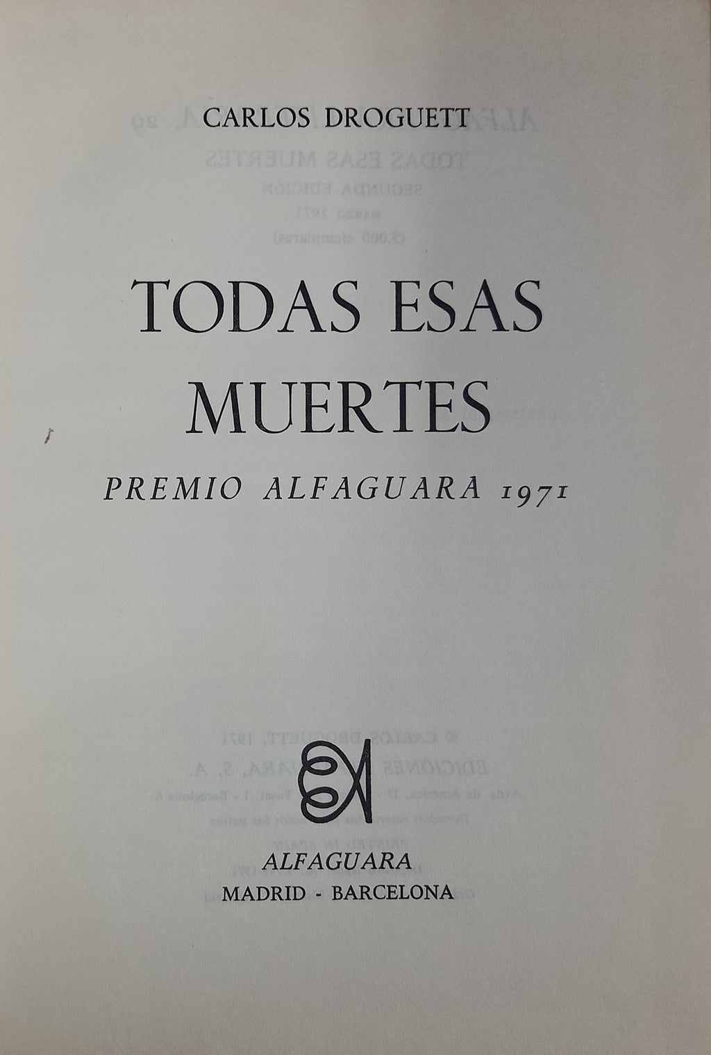 Todas esas muertes
