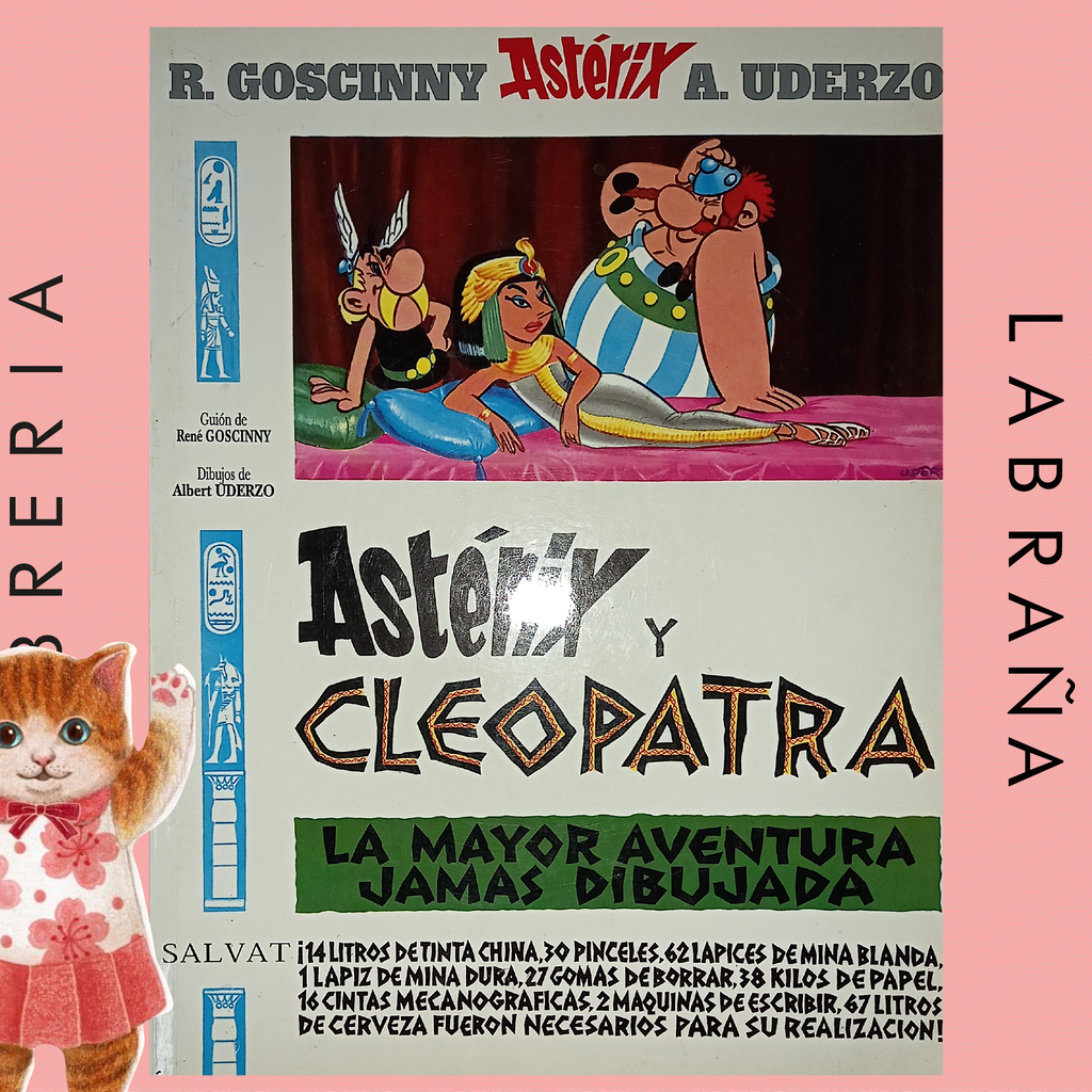 Asterix y Cleopatra, la mayor aventura jamas contada