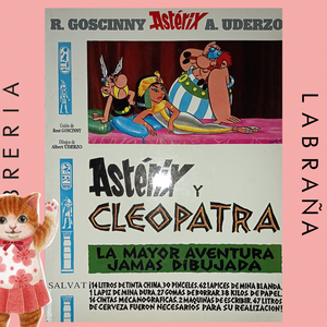 Asterix y Cleopatra, la mayor aventura jamas contada