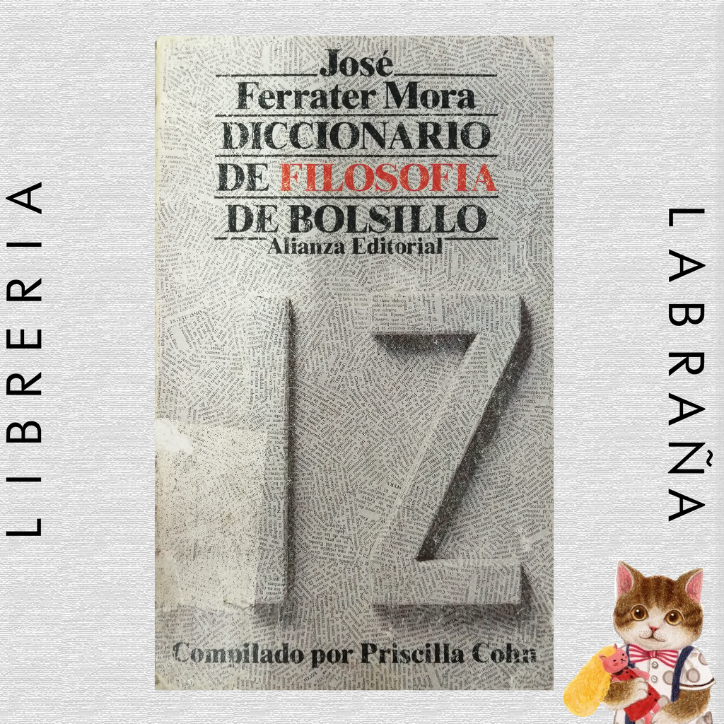 Diccionario de Filosofia 2 tomos