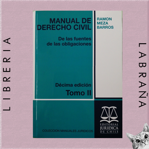 Manual de derecho civil, de las fuentes de las obligaciones